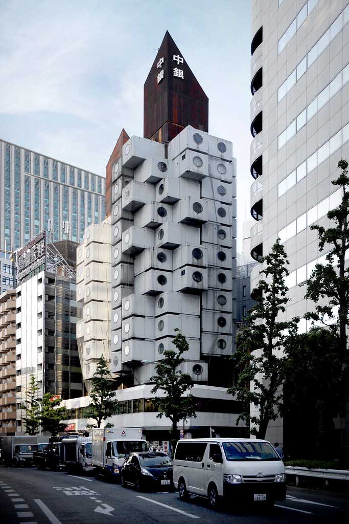 NAKAGIN CAPSULE TOWER, TOKYO, JAPAN