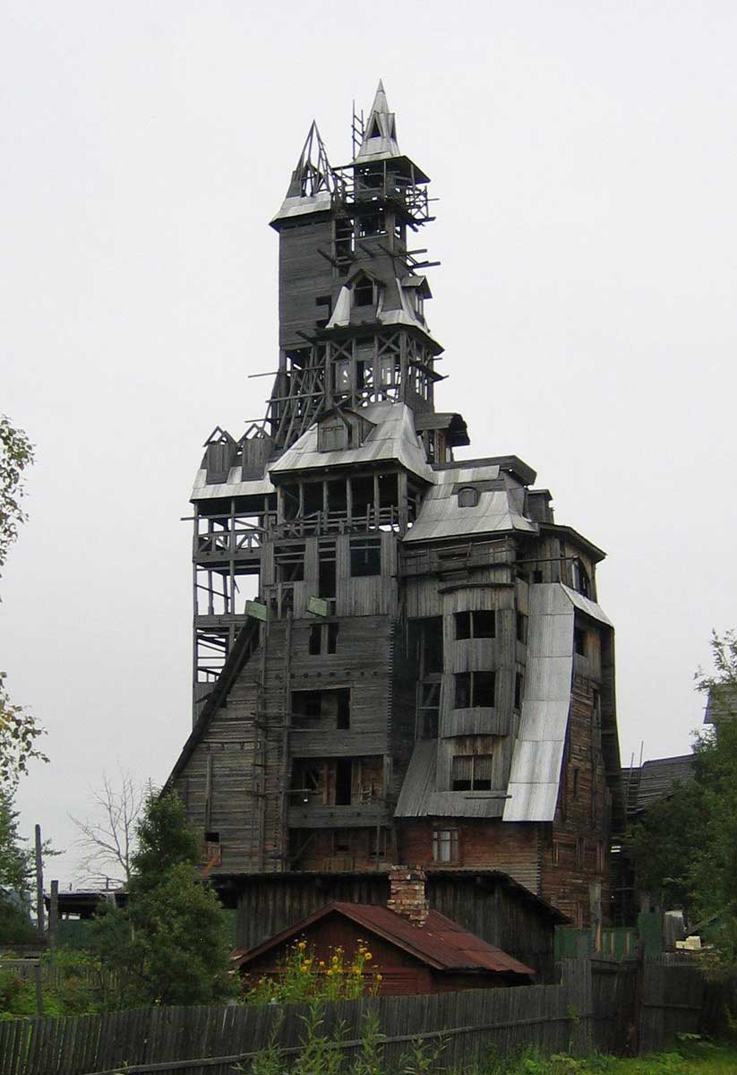 Wooden Gagster House, Archangelsk, Russia