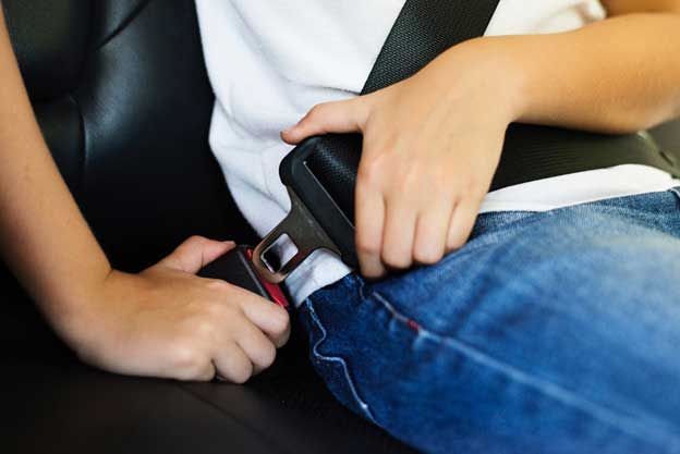 The locks of seat belt used in cars that help you buckle up during a car ride is made of recycled steel.